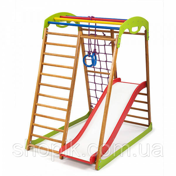 Дитячий спортивний комплекс для будинку BabyWood Plus 1 SportBaby SHOPIK