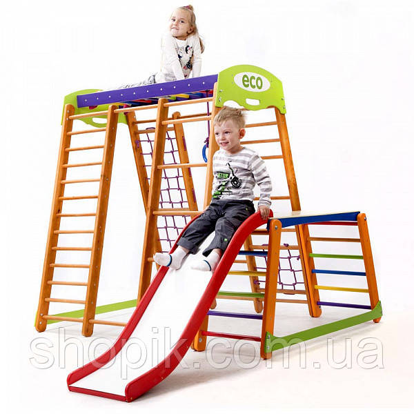 Спортивний комплекс для будинку Карапуз Plus 1-1 SportBaby SHOPIK