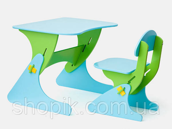 Стілець і стіл з регульованою висотою SHOPIK, фото 1