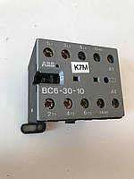 Контактор ABB BC6-30-10 24V DC 16A 4kW +допконтакт 1NO