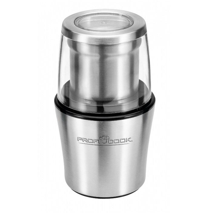 Електрична кавомолка ProfiCook з нержавіючої сталі PC-KSW N 1021, фото 1