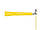 Скакалка швидкісна для кросфіту 4FIZJO Standard+ Yellow (P-5907739311535), фото 3