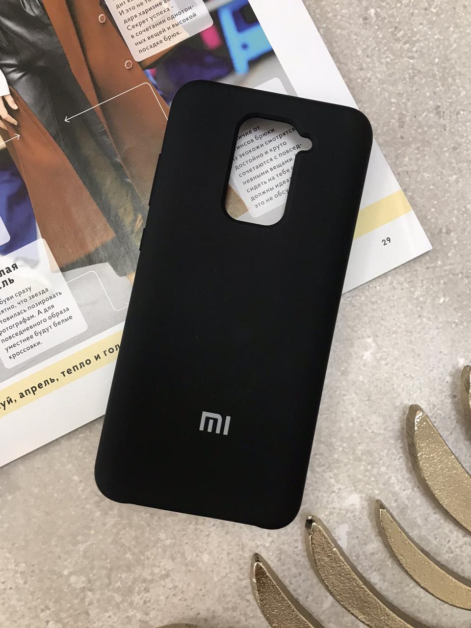 Чохол-бампер Silicone cover Xiaomi Redmi Note 9
