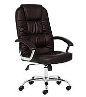 Кресло офисное NEO 9947, цвет темно-коричневый
