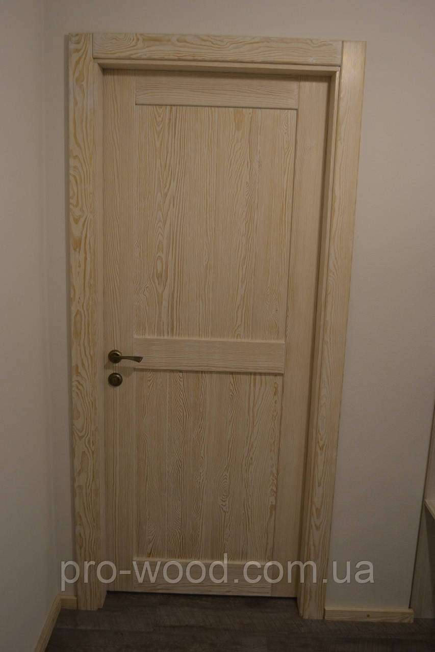 Двери межкомнатные бежевые (с лёгким старением) в стиле Прованс - фото 1 - id-p1255738076