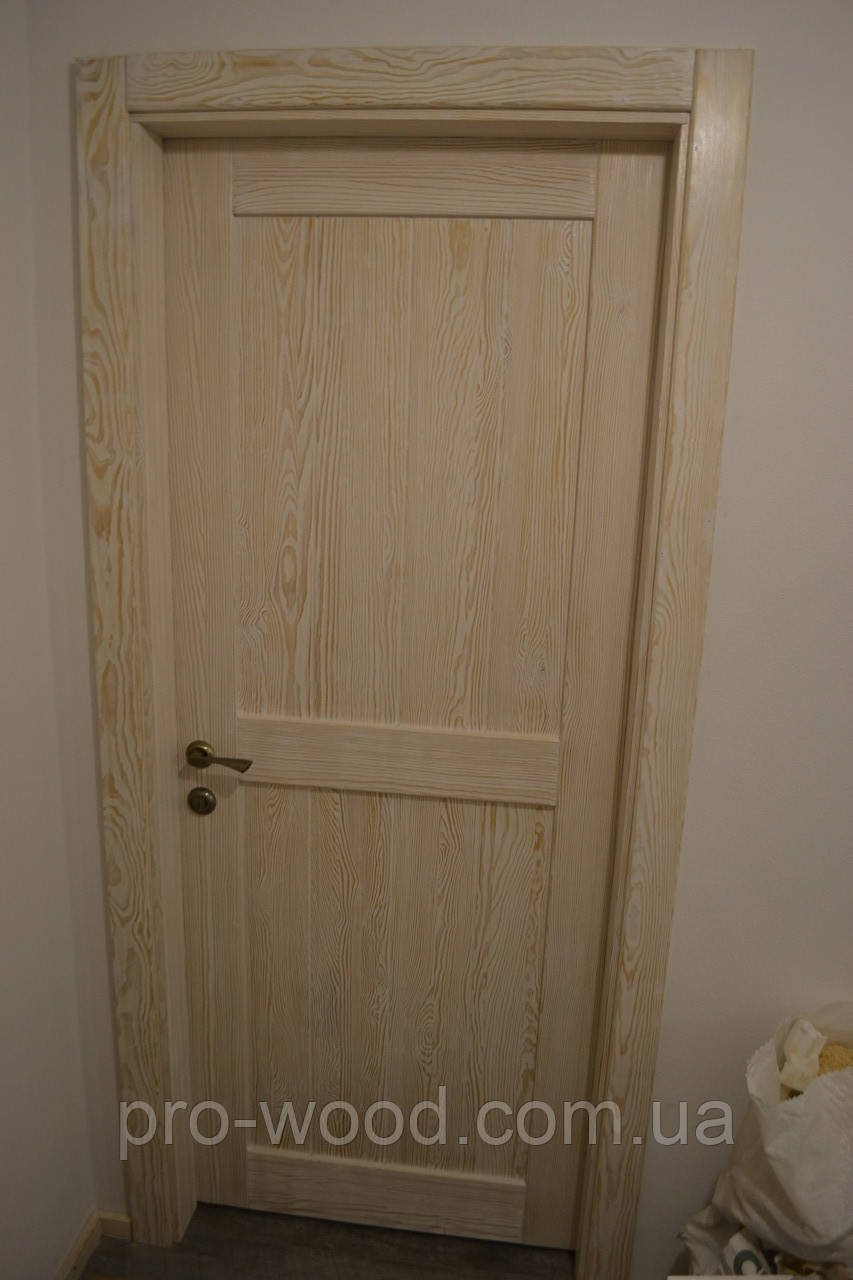 Двери межкомнатные бежевые (с лёгким старением) в стиле Прованс - фото 3 - id-p1255738076