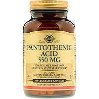 Пантотеновая кислота (Pantothenic acid) 550 мг 100 капсул