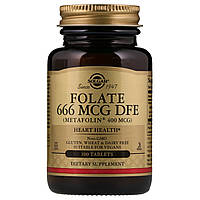 Фолат (Folate as metafolin) 666 мкг DFE 100 таблеток