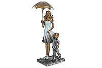 Декоративная статуэтка Мама и малыш, 24см