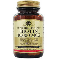 Биотин (Biotin Super High Potency) 10000 мкг 60 капсул
