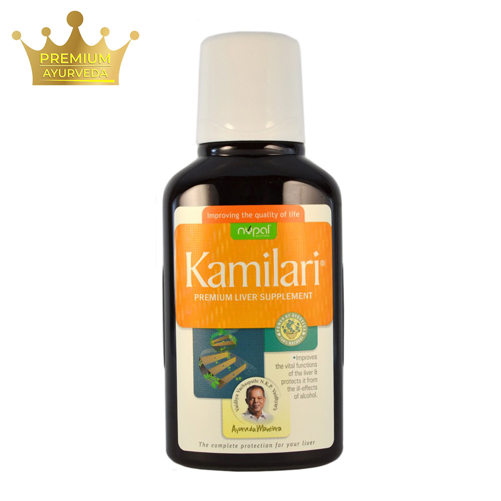 Каміларі сироп (Kamilari Syrup, Nupal), 250 мл — аюрведичний натуральний сироп для печінки