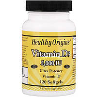 Витамин D3 (Vitamin D3) 5000 МЕ 120 капсул