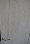 Двері міжкімнатні дерев'яні (з легким старінням) у стилі Прованс, фото 4