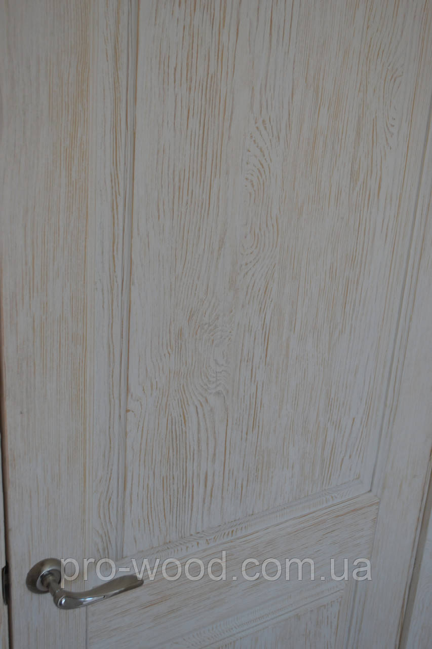 Двери межкомнатные деревянные (с лёгким старением) в стиле Прованс - фото 4 - id-p1255745651