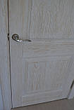Двері міжкімнатні дерев'яні (з легким старінням) у стилі Прованс, фото 2