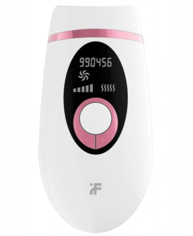 Фото епілятор InFace Біло-рожевий, фото 1