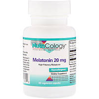 Мелатонин (Melatonin), 20 мг, 60 капсул