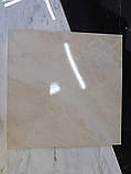 Плитка для пола и стен EINA  Светло-бежевый керамогранит глянцевый 602x602, фото 2