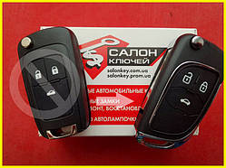 Покращений корпус викидного ключа Opel 3 кнопки з 2010-