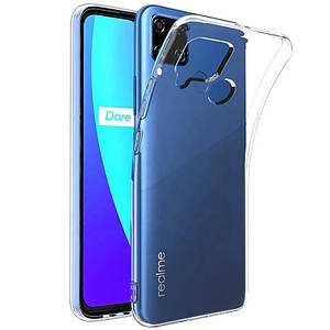 TPU чохол Epic Transparent 1,0mm для Realme C15 Безбарвний (прозорий)