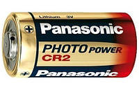 Батарейка литиевая PANASONIC CR2 3V (DL CR2, KCR2, CR17355) без упаковки!!!