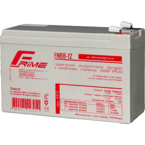 Акумуляторна батарея Frime 12 V 8 AH (FNB8-12) AGM