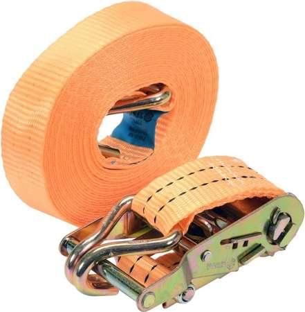 Ремень для крепления груза с трещоткой 1000/2000 DAN 8 м Х 38 мм Vorel 82404 (Польша), фото 1