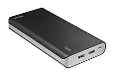 УМБ Power Bank (зовнішній акумулятор) для телефону Trust Primo 20000 мАг Чорний (21795_TRUST), фото 3