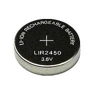 Аккумулятор Li-Ion LIR2450 3.6V 120mAh