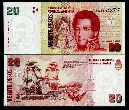 Аргентина/Argentina 20 Peso 2003 Pick 355 UNC