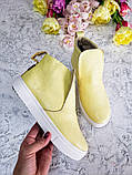 Жіночі лакові черевики хайтопи 77 демісезонні, фото 10
