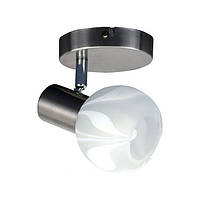Світильник настінно-стельовий Horoz Electric BODRUM-1 мат.хром