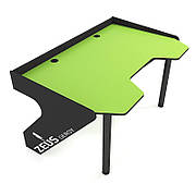Геймерський стіл ZEUS Geroy ,колір зелений
