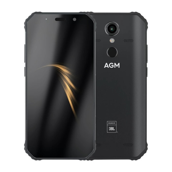 Захищений смартфон AGM A9 4/32Gb black протиударний водонепроникний телефон