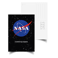 Открытка поздравительная ZIZ НАСА
