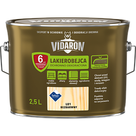 Лакобейц Vidaron 2.5л ПРОЗОРИЙ (L01)