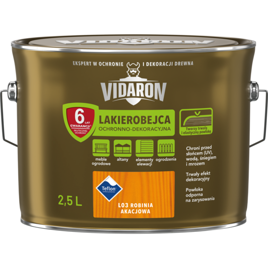 Лакобейц Vidaron 2.5л  БІЛА АКАЦІЯ (L03)