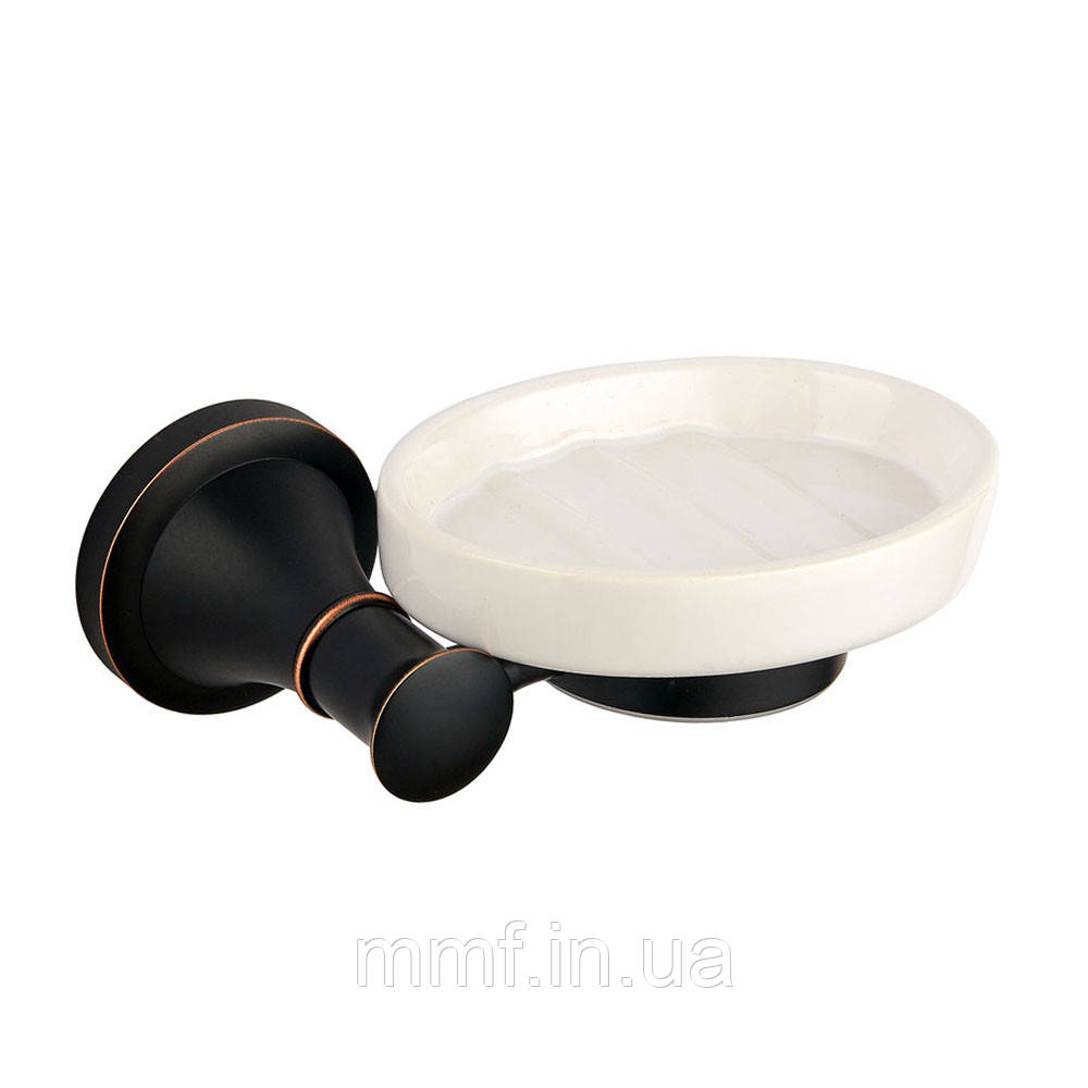 Мильниця настінного монтажу BLACK "Elite series"