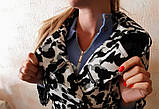 Курточка кардиган кашеміровий вовняний долматин 42-44 розмір, фото 7
