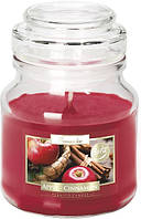 Свічка ароматизована Bispol яблуко-кориця 10 см (snd71-87)