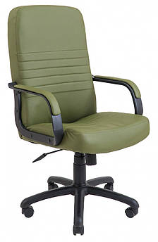 Офісне Крісло Керівника Prius Fly 2235 Пластік Річ М1 Tilt Зелене