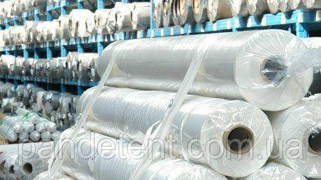 Тентова тканина ПВХ-біла 3м на крушу зсувну, фуру (Бельгія) 680 г/м2 , водо - і морозостійка, фото 2