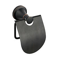 Тримач для туалетного паперу BLACK "Elite series"