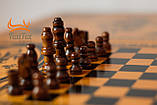 Нарди шахи шашки 3 в 1 бамбукові великі, фото 8