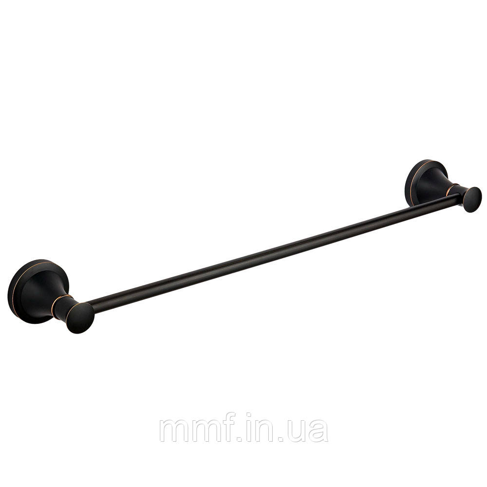 Тримач для рушника,одинарний BLACK "Elite series"