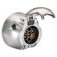 Розетка-штекер на причіп 5 контактна HELLA