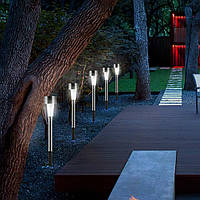 Вуличні ліхтарі для саду на сонячній батареї 10 шт