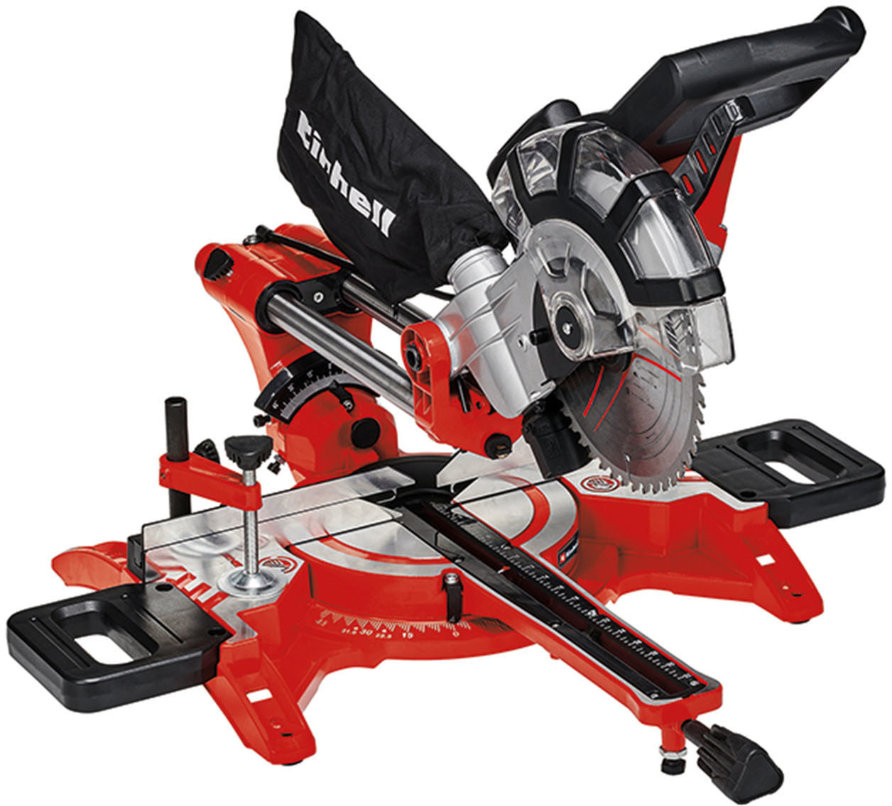 Пила торцювальна з протяжкою Einhell TC-SM 2131/2 Dual(Безкоштовна доставка)