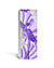 3Д наклейка на двері Фіолетовий Вітраж ПВХ самоклеюча вінілова плівка геометрія Текстури 650*2000мм, фото 2