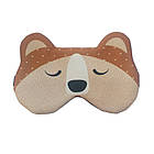 Дизайнерська Маска для сну Silenta Ведмедик (Ведмідь), фото 3